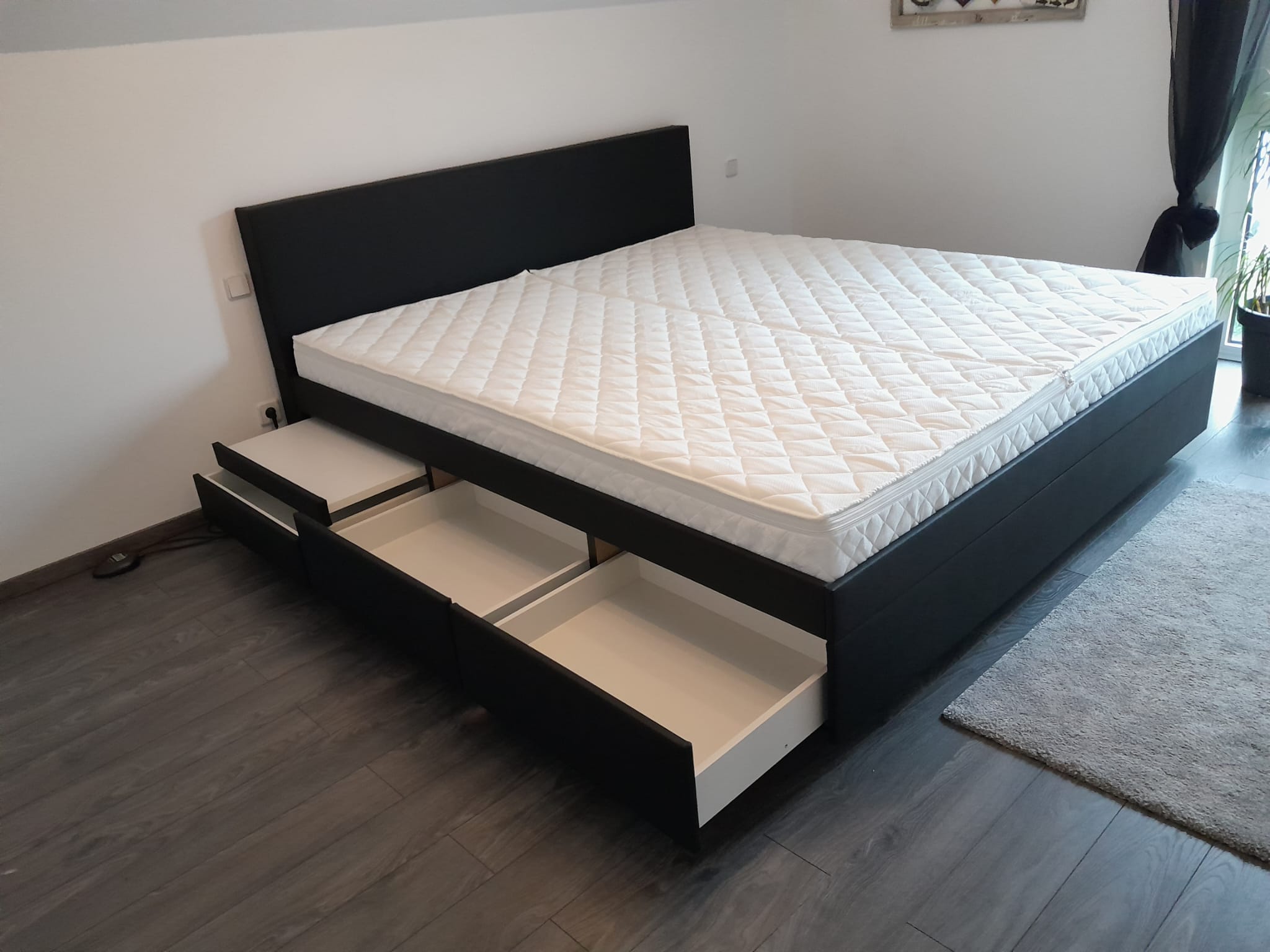 Boxspringbett Vorarlberg mit Stauraum
